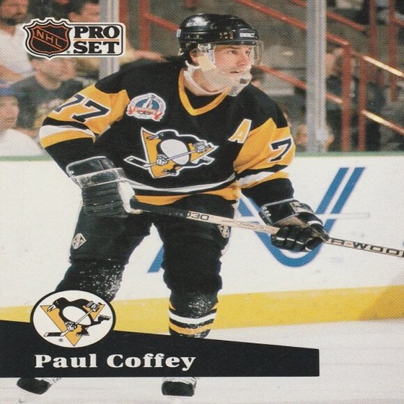 Paul Coffey Pittsburgh Penguins NHL Hockey Card Collection - 14 Card Set - Picture 12 of 15
